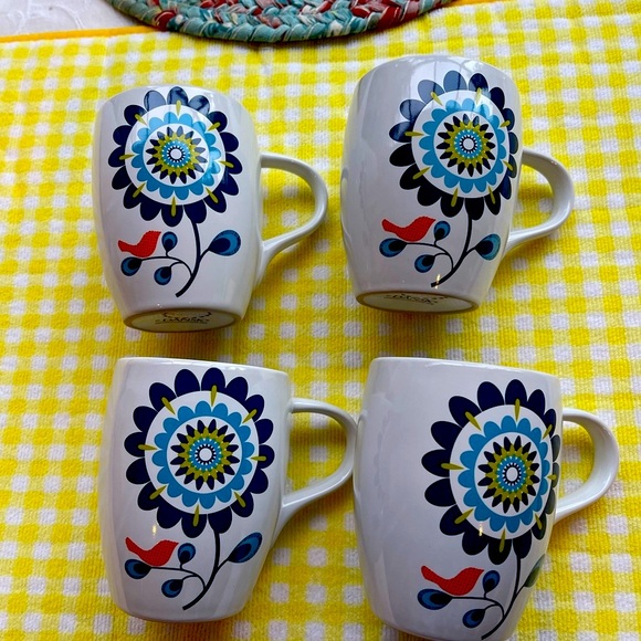 Set of 4 DANSK mugs - Picture 2 of 7